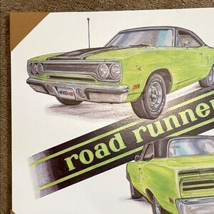 1970 Roadrunner Wall Plaque